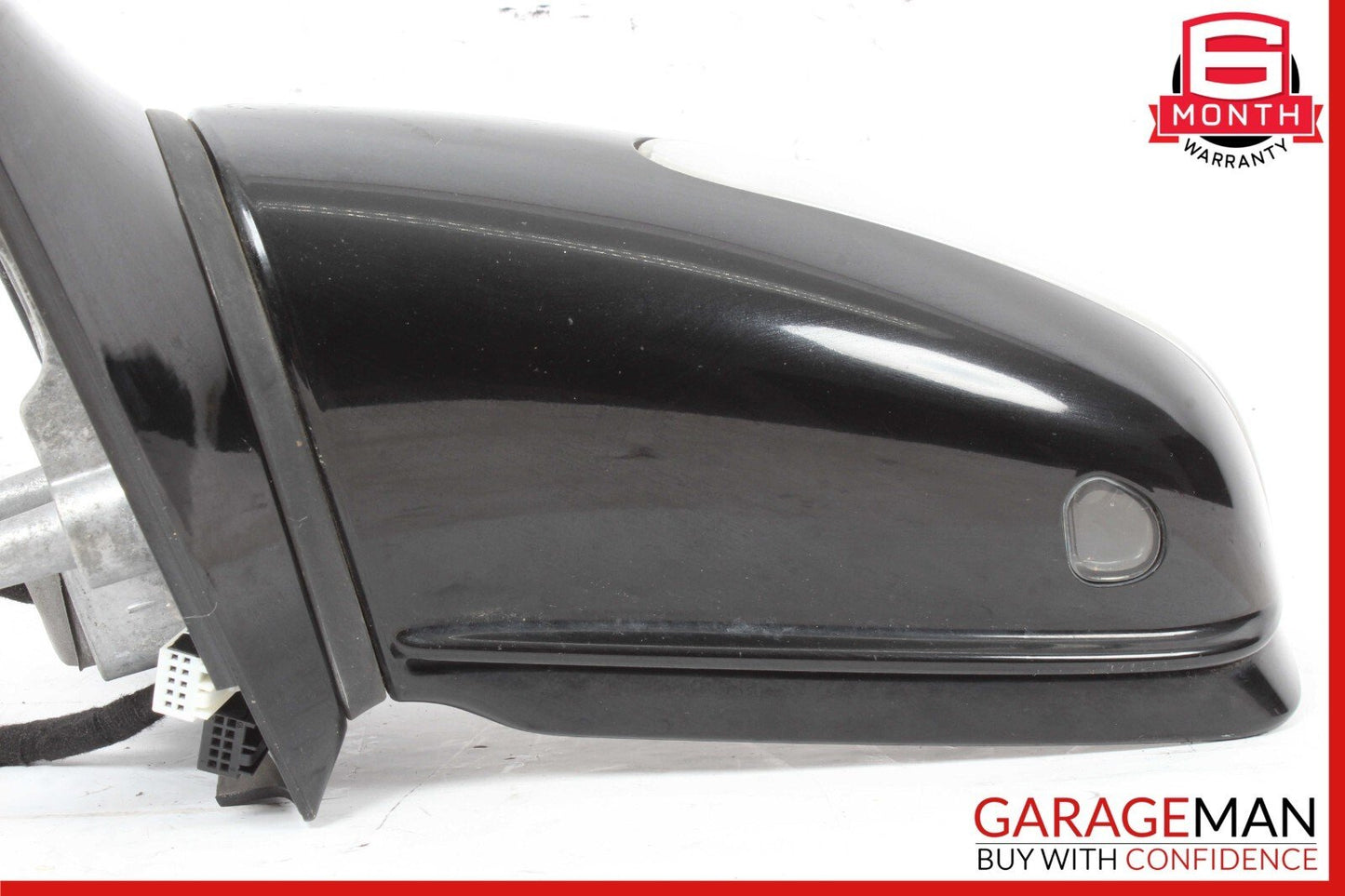 06-10 Mercedes W251 R350 R500 R550 Front Left Side Mirror Door Rear View Black
