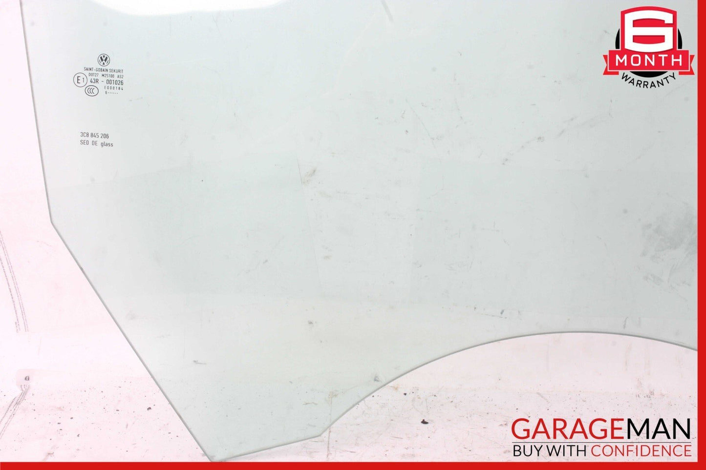 09-17 Volkswagen CC Rear Right Passenger Side Door Quarter Window Glass OEM