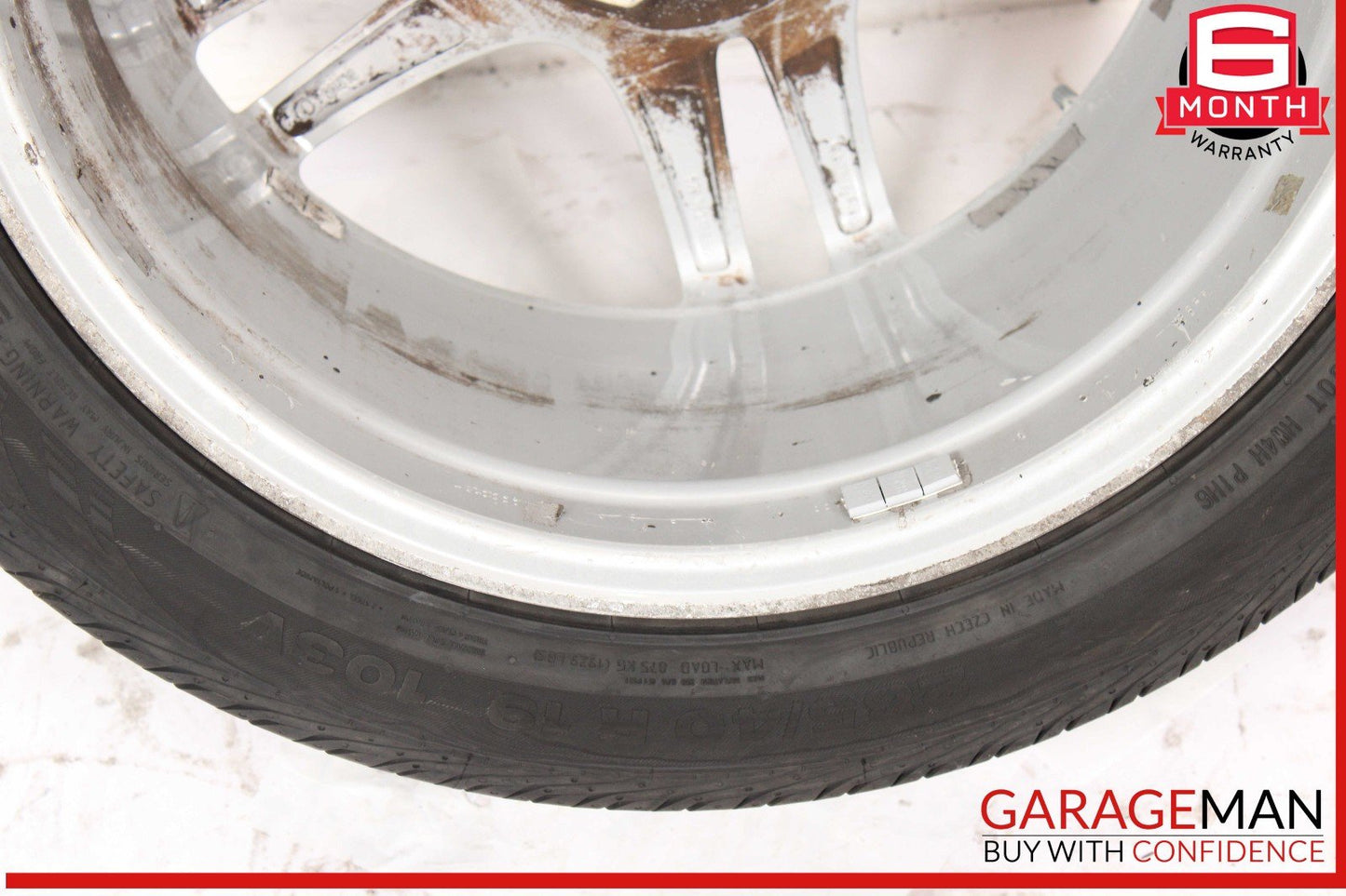 10-16 Porsche Panamera 970 10 x 19 19" Rear Wheel Tire Rim OEM