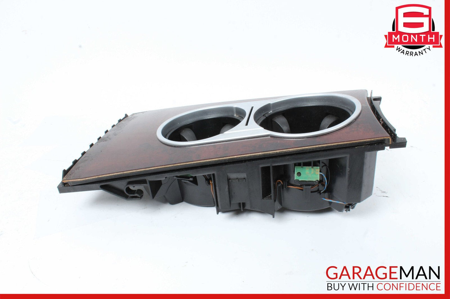 06-12 Mercedes W164 ML350 GL450 Center Console Cup Holder Compartment Wood OEM