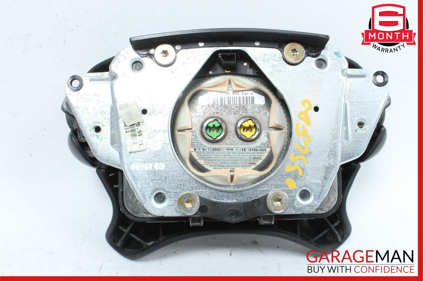 03-12 Mercedes R230 SL500 G500 G55 AMG Steering Wheel Airbag Air Bag Black OEM