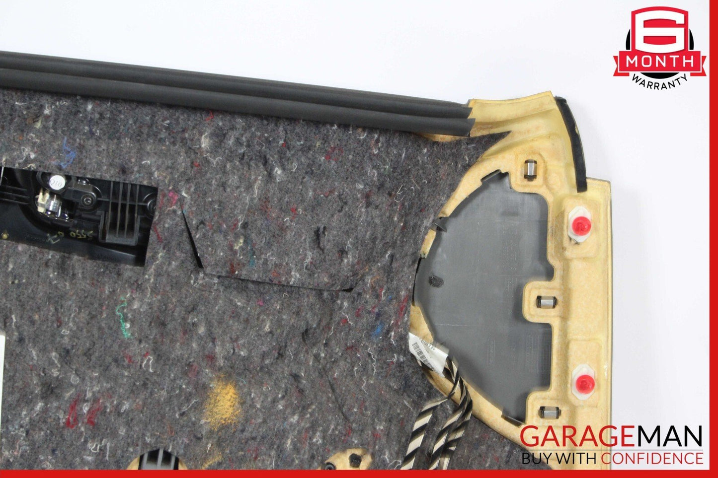 07-09 Mercedes W221 S550 Front Right Side Complete Interior Door Panel Gray OEM