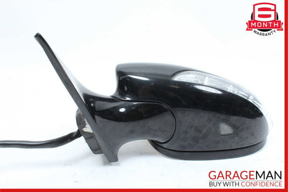 06-08 Mercedes W219 CLS500 Front Left Side Door Mirror Rear View Black OEM
