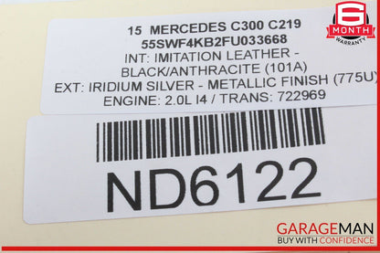 15-20 Mercedes W205 C300 Front Right Passenger Side Door Control Module Unit OEM