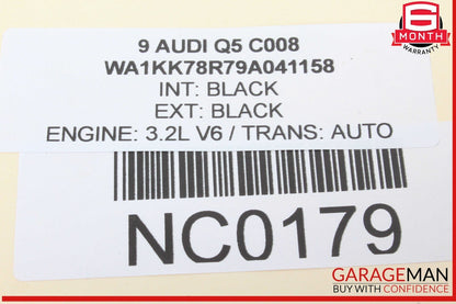 09-17 Audi Q5 Front Left Driver Side Seat Adjustment Control Module Unit OEM