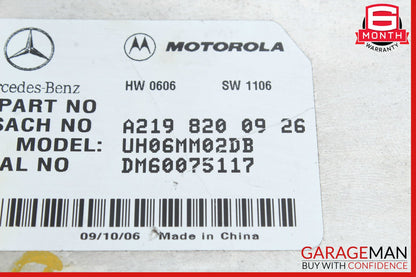 06-12 Mercedes X164 GL450 E350 Communication Control Module 2198200926 OEM