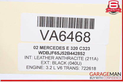 00-09 Mercedes W210 E320 SL550 Voice Command Control Module 1638201326 OEM
