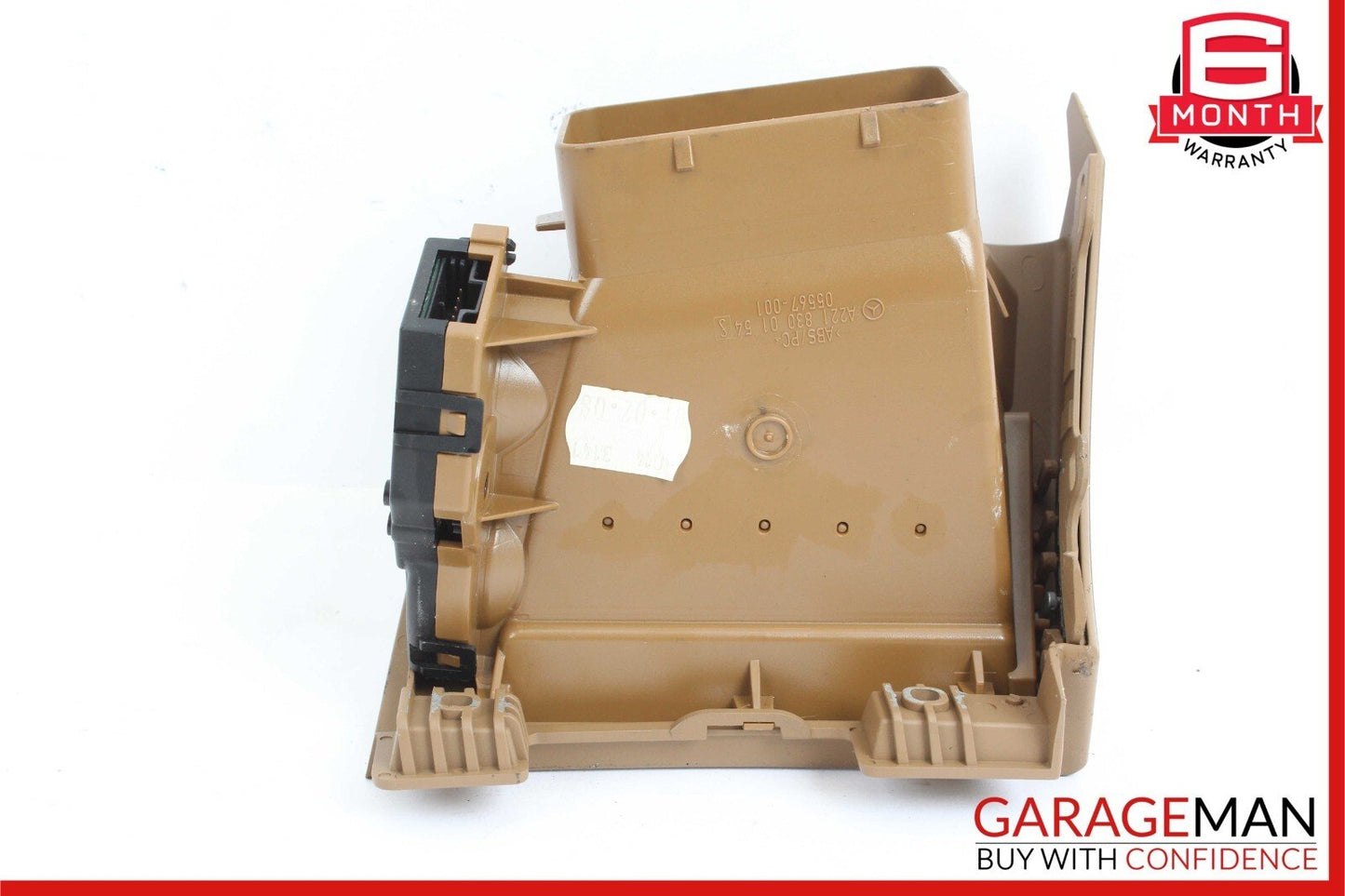 07-14 Mercedes W221 S550 CL550 Left Side Dashboard AC A/C Air Vent Brown OEM