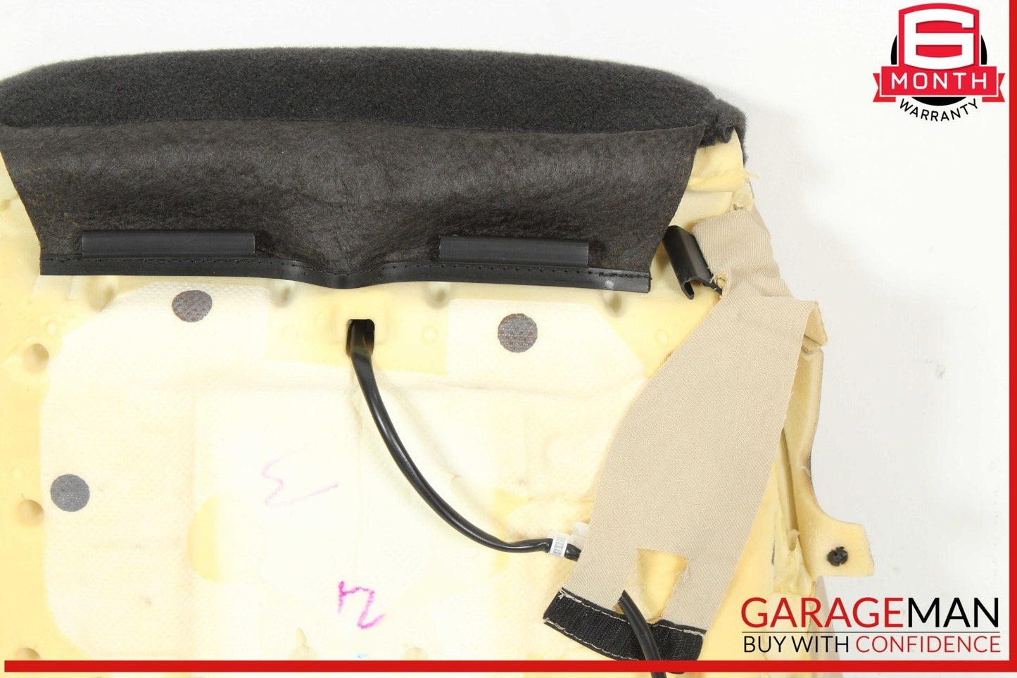 17-19 Cadillac XT5 Front Right Passenger Side Lower Cushion Cover Beige OEM