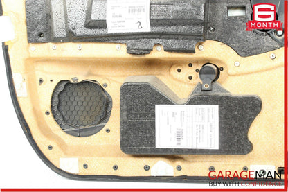 03-05 Mercedes W209 CLK55 AMG Complete Front Right Interior Door Panel Black OEM
