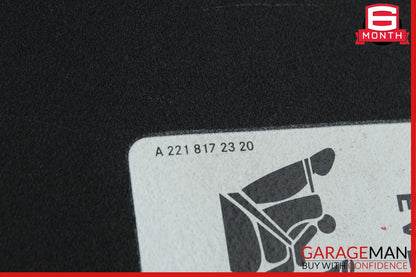 08-14 Mercedes W204 C250 C300 Front Left Side Sun Visor Sunvisor Shade Black OEM