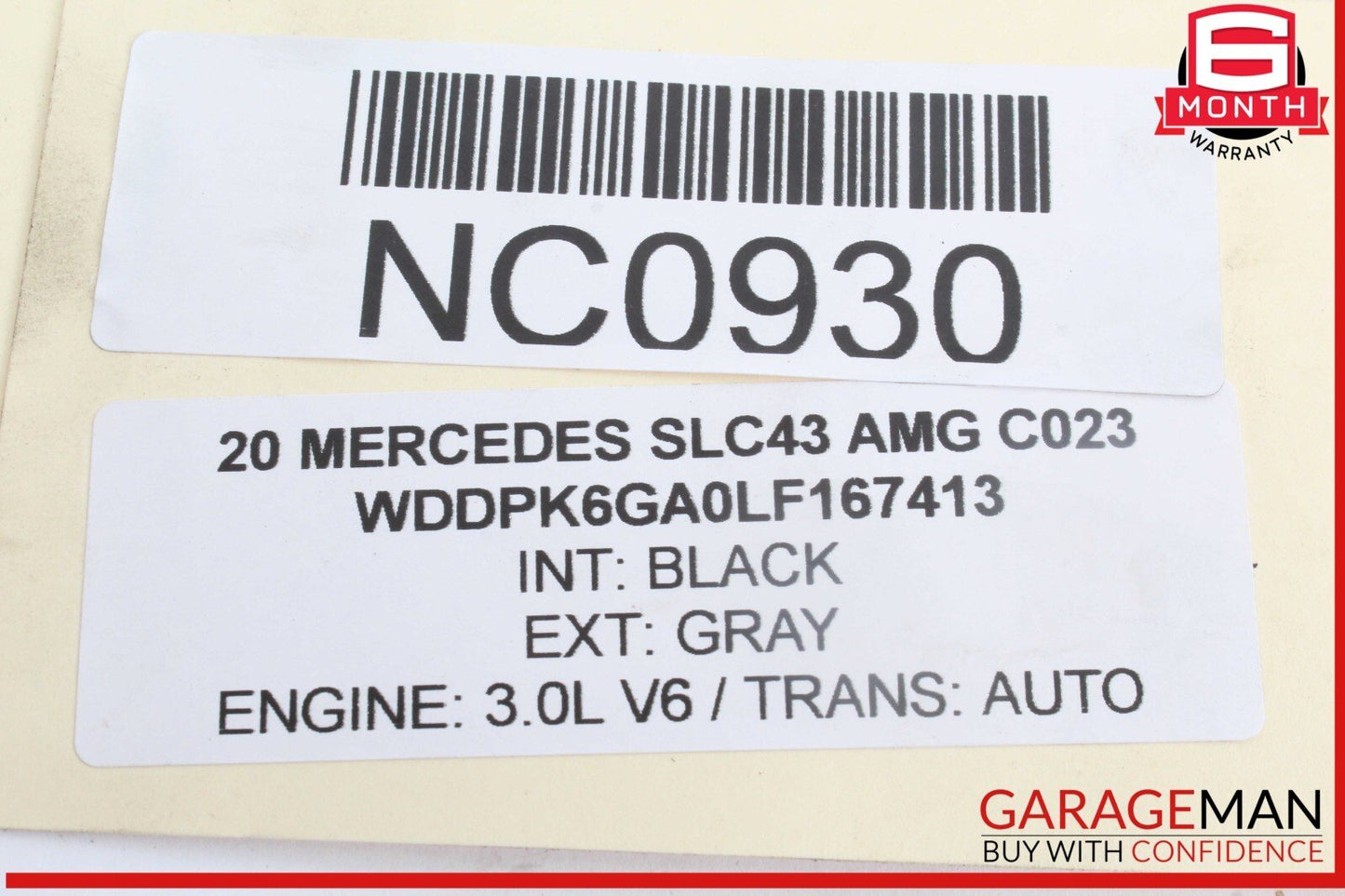 15-20 Mercedes R172 SLC43 AMG ML450 ECU Engine Control Module Unit ECM OEM