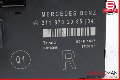 2003-2009 Mercedes-Benz E350 W211 Right Front Door Control Module 2118201685 OEM