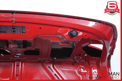 12-18 BMW F30 320I Rear Trunk Lid Deck Shell Panel Cover Red OEM