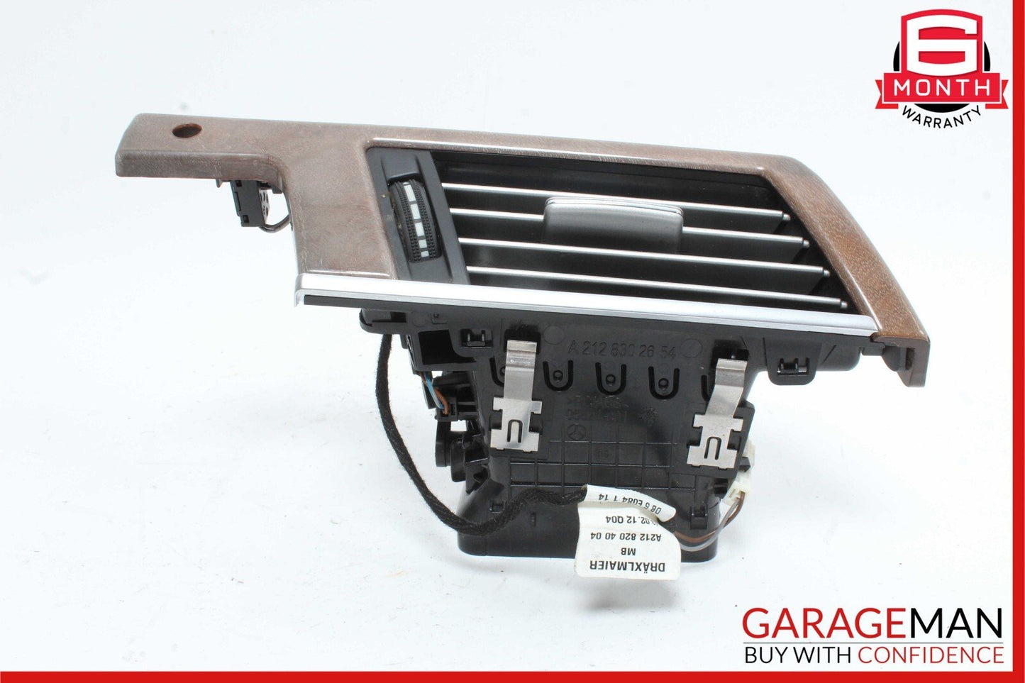 10-13 Mercedes W212 E350 E400 Dashboard Dash AC A/C Air Vent Left Trim