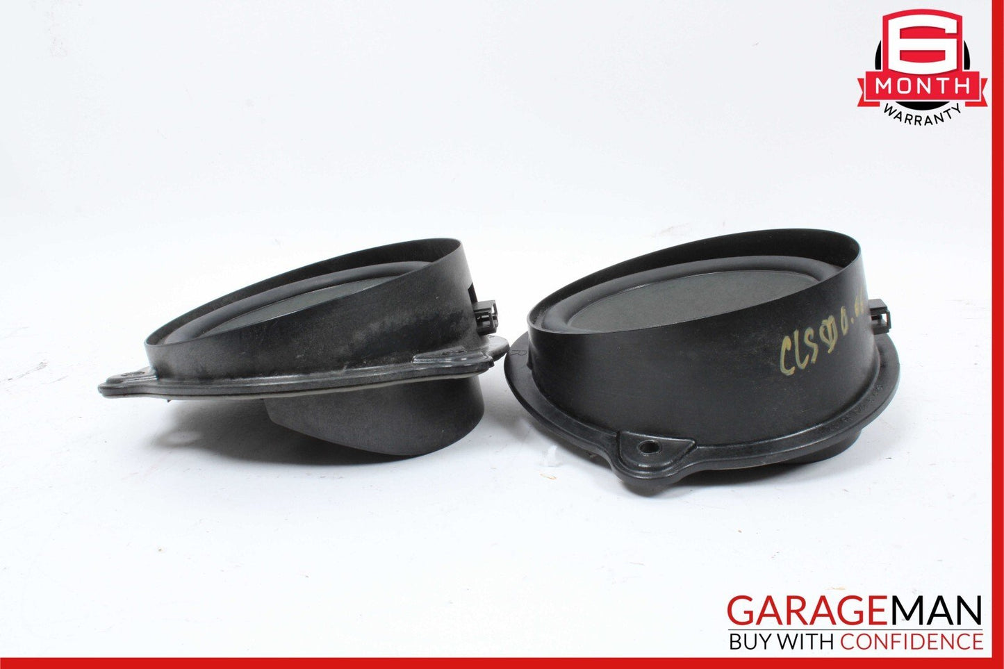 06-11 Mercedes W219 CLS500 Right & Left Side Door Sound Audio Speakers Set of 2
