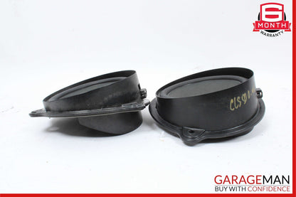06-11 Mercedes W219 CLS500 Right & Left Side Door Sound Audio Speakers Set of 2