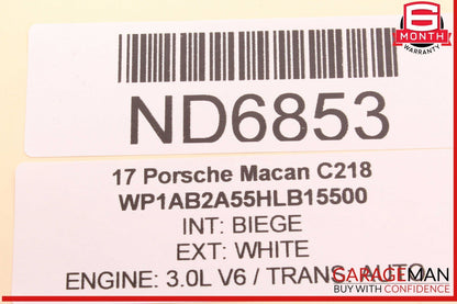 15-19 Porsche Macan 95B Voltage Stabilizer Control Module Unit ECU 8K0959663 OEM