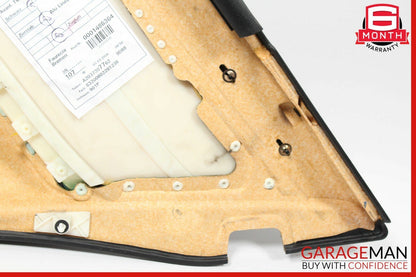 05-07 Mercedes W203 C230 C280 Sedan Rear Left Interior Door Panel Cover Black
