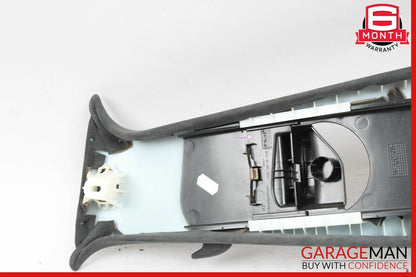 07-13 Mercedes W221 S550 S63 AMG Right Passenger B Pillar Cover Trim Panel Suede