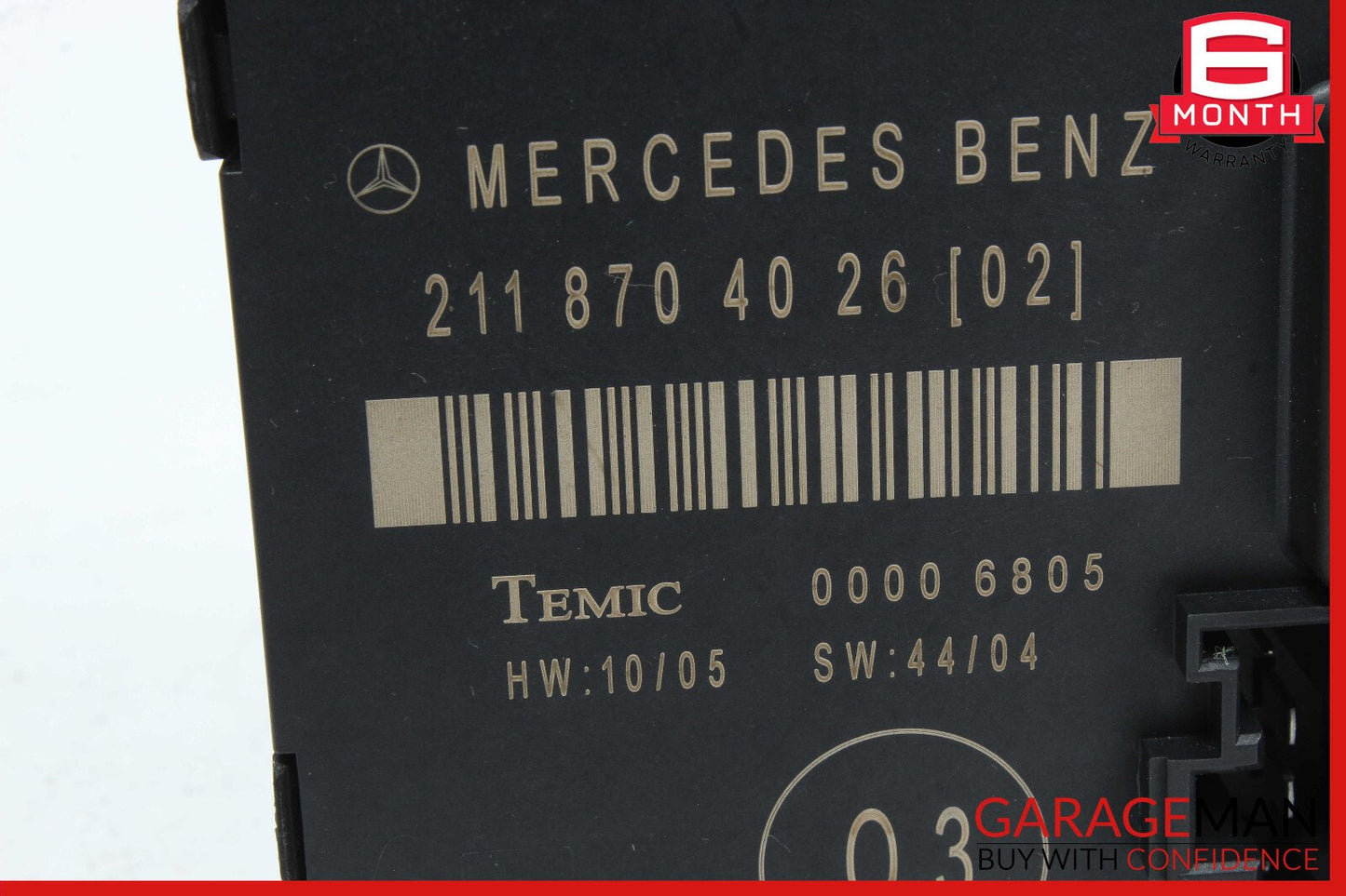 03-09 Mercedes W211 E350 E550 Rear Left Driver Door Control Module OEM
