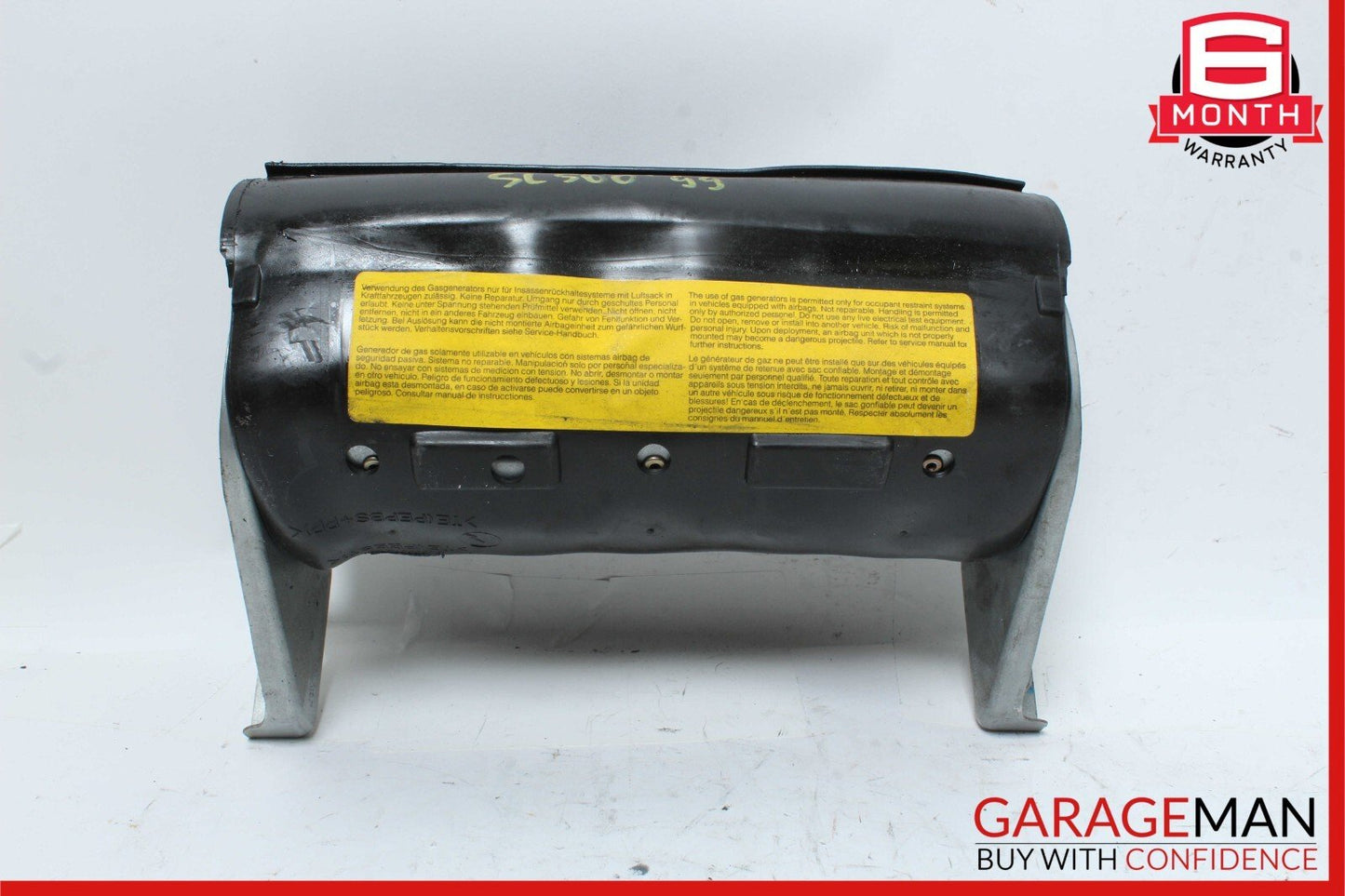 95-02 Mercedes R129 SL500 SL600 SL320 Front Right Dash Dashboard Airbag Air Bag