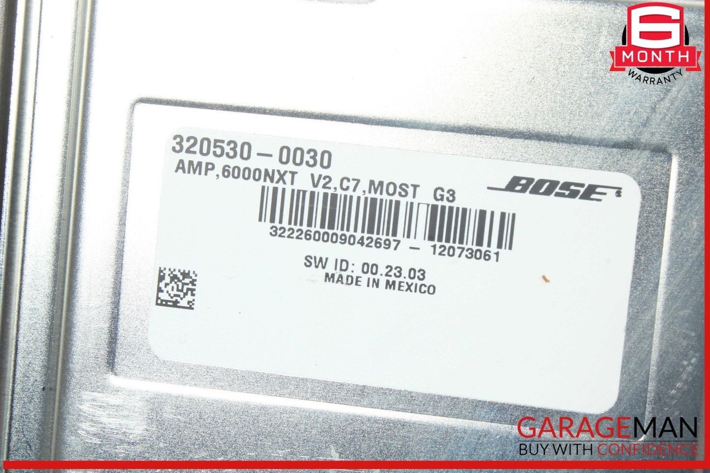 12-18 Audi A7 A6 S7 Audio Radio Sound Amplifier AMP Bose 4G0035223C OEM