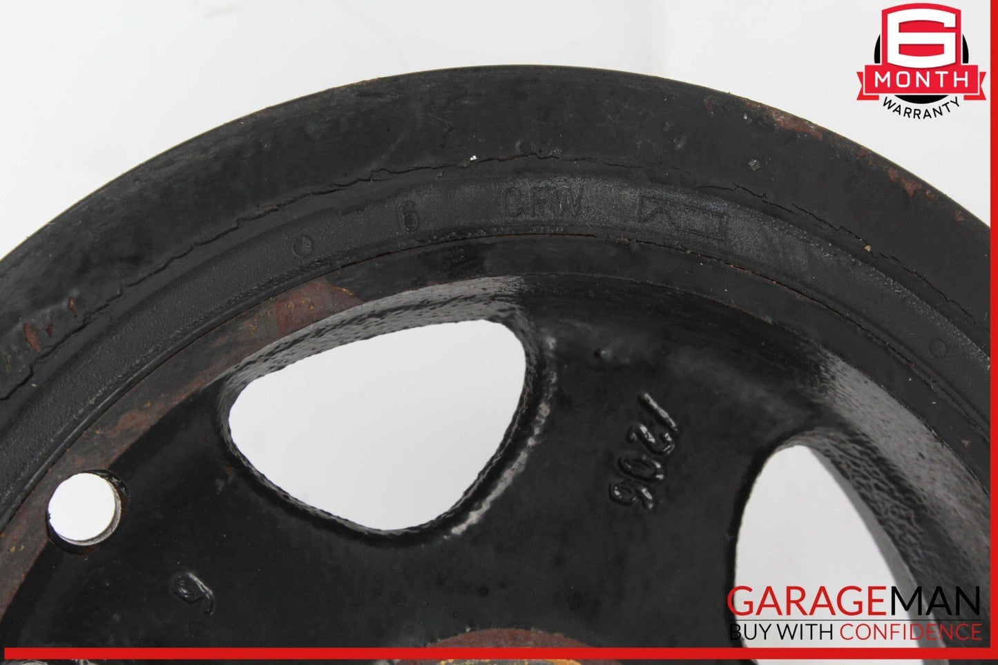 03-06 Porsche Cayenne Turbo 955 Crankshaft Pulley Wheel 948102241 OEM