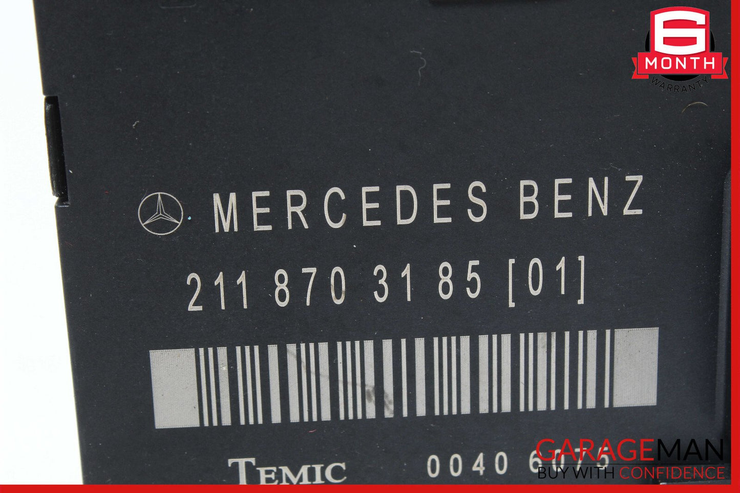 03-09 Mercedes W211 E550 Rear Left Driver Side Door Control Module OEM