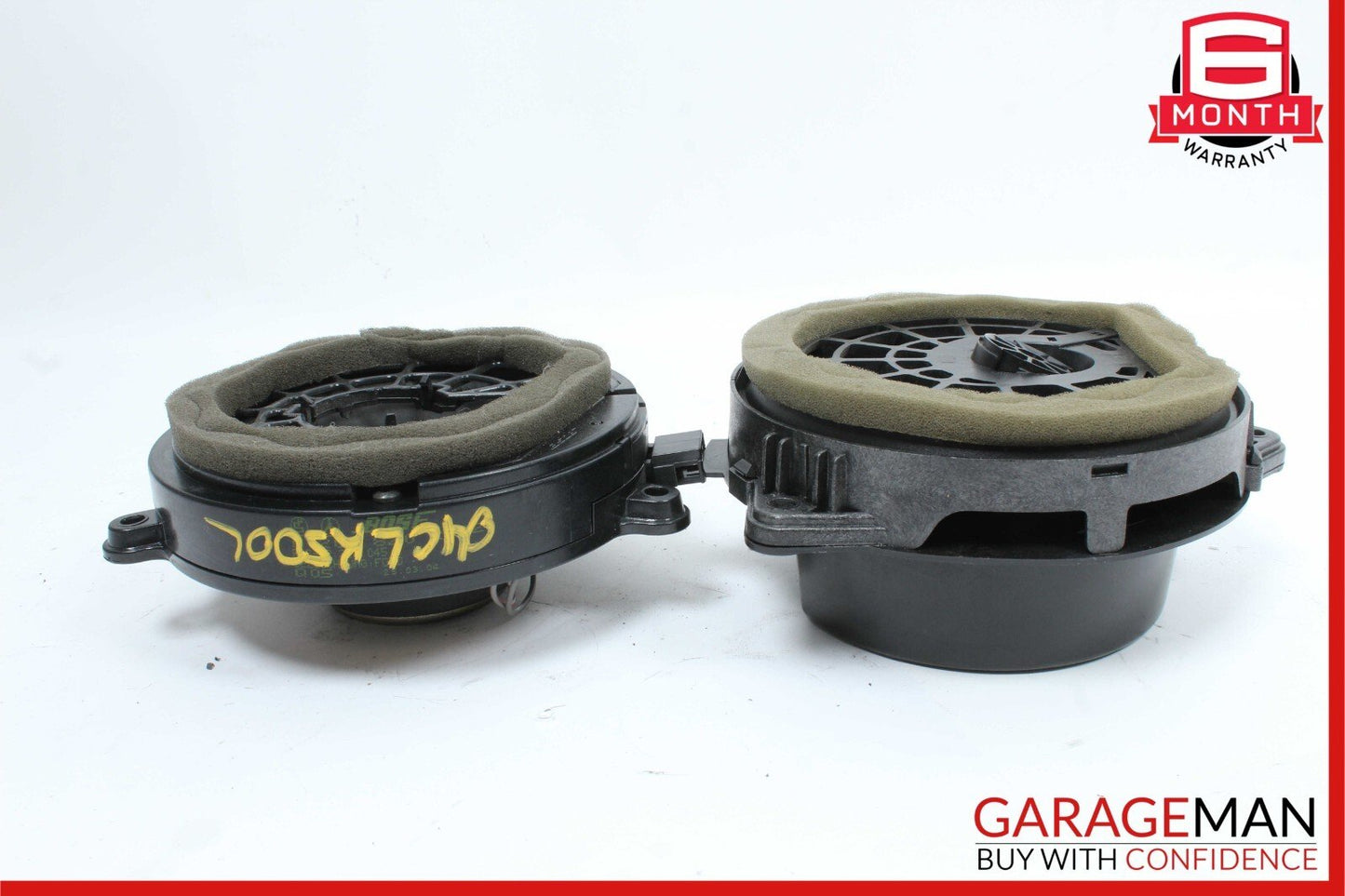 03-09 Mercedes W209 CLK500 C350 Rear Door Audio Sound Speaker Set of 2 Pc