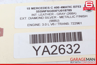 15-20 Mercedes W205 C400 C300 C350e Front Left Side Door Lock Latch Actuator OEM