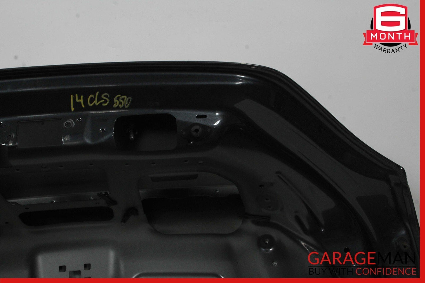 12-18 Mercedes W218 CLS400 CLS550 Rear Trunk Lid Deck Shell Panel Tenorite Gray