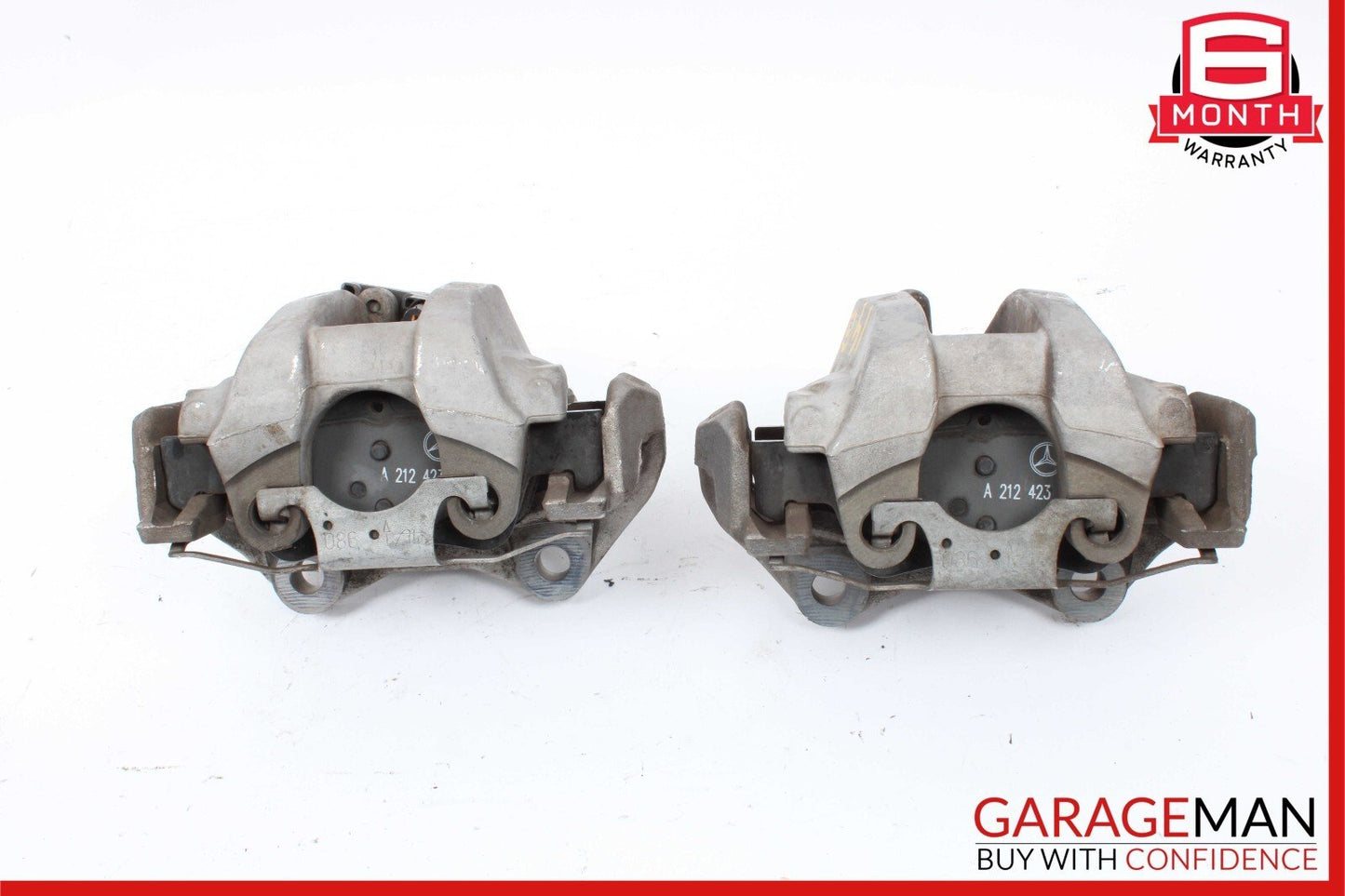 10-18 Mercedes W212 E350 E550 CLS350 Rear Brake Caliper Calipers Set of 2 Pc OEM