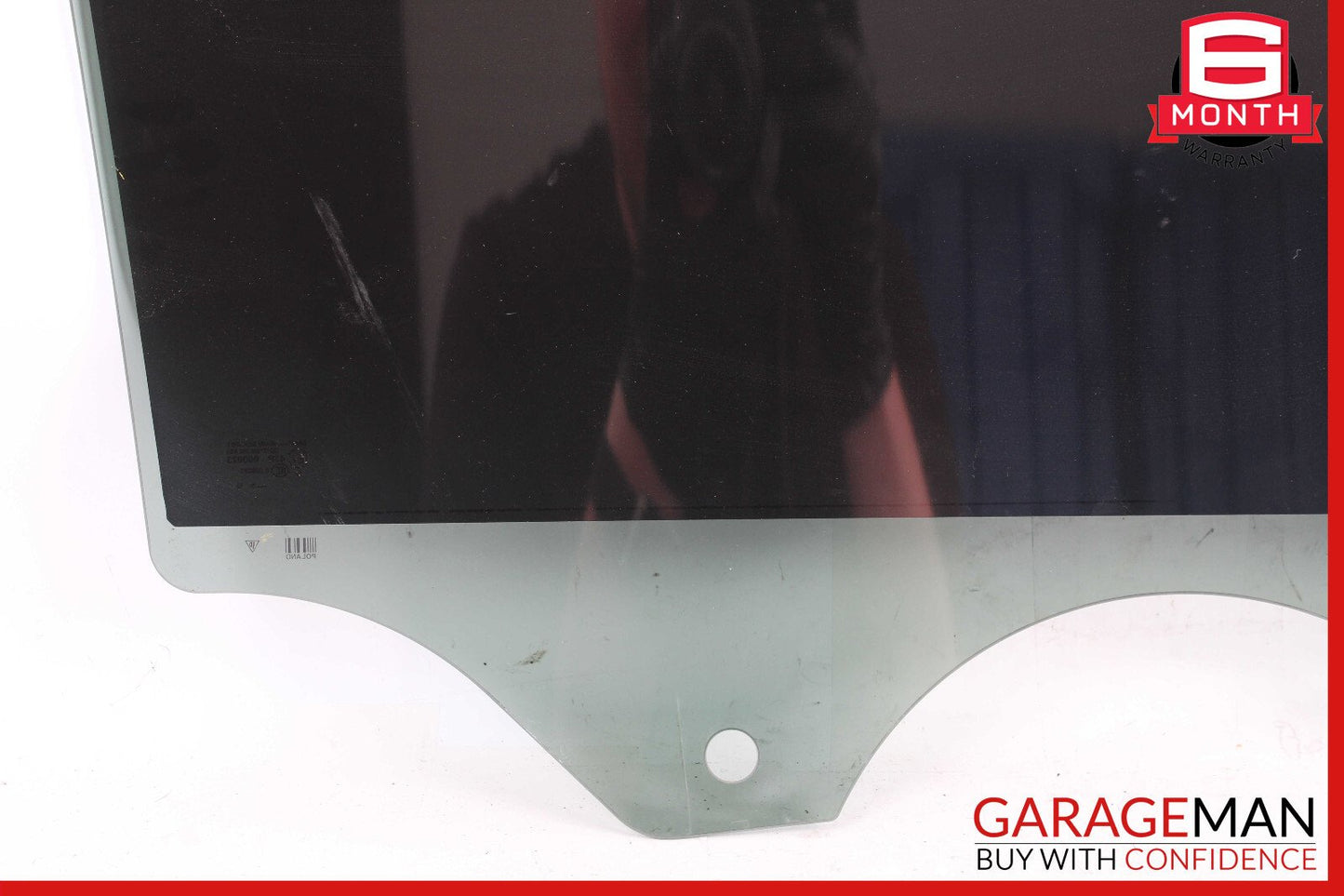 03-10 Porsche Cayenne 955 957 Rear Left Driver Side Door Window Auto Glass OEM