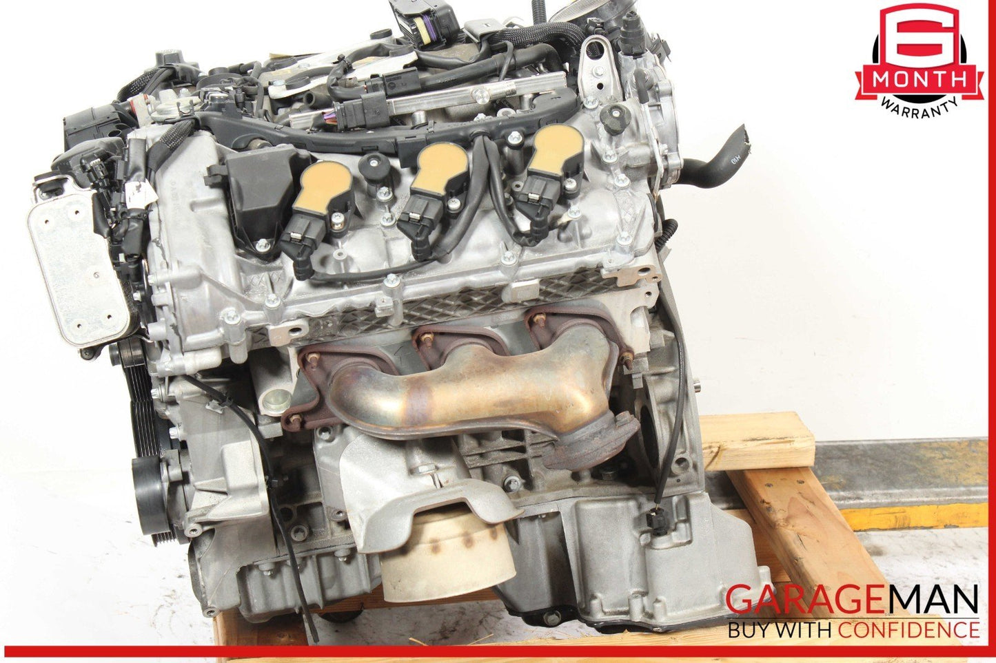06-11 Mercedes R171 SLK300 C300 Engine Motor Block Assembly 3.0L M272 RWD 154k
