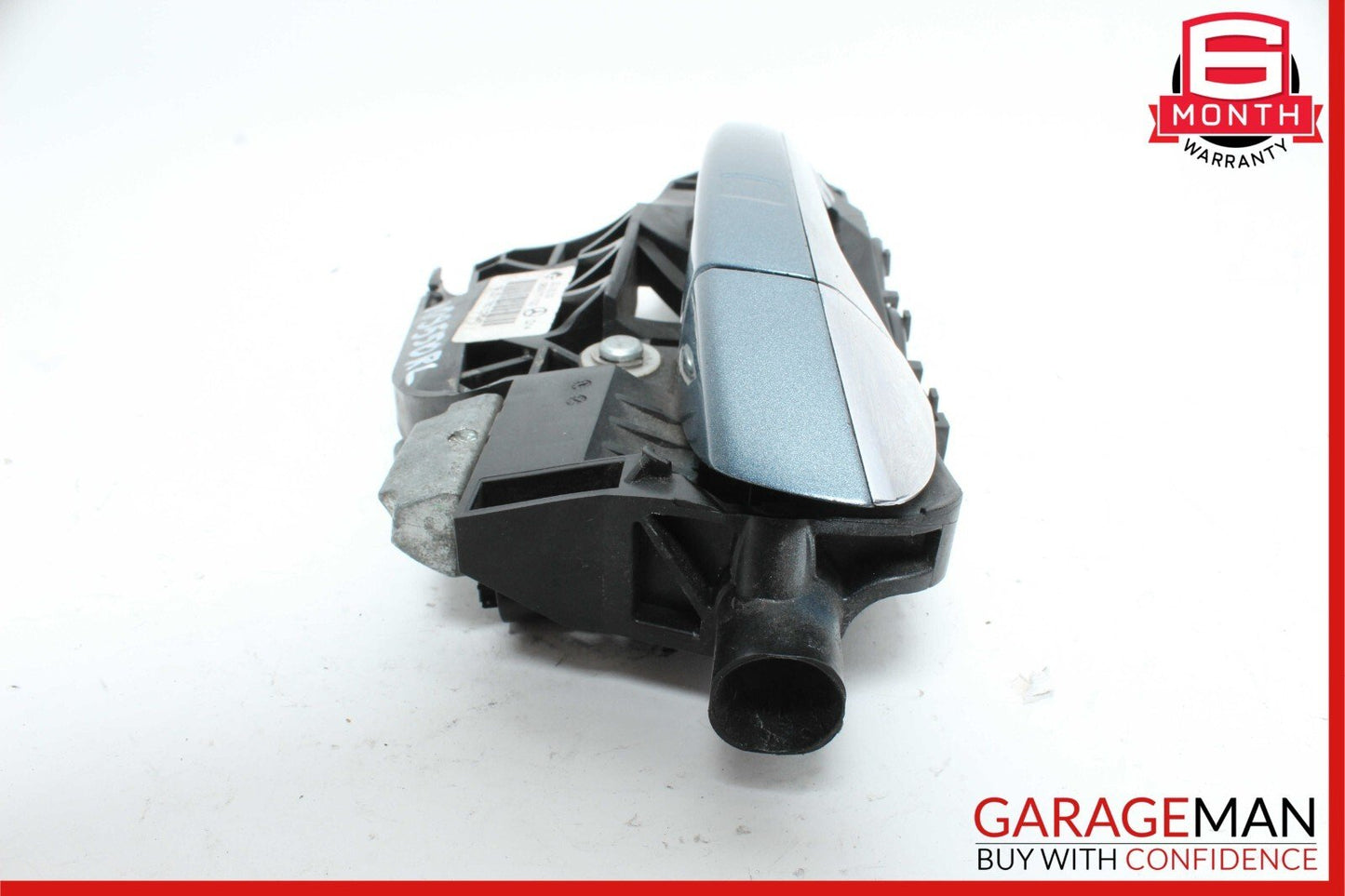 07-13 Mercedes W221 S550 Rear Left Side Exterior Door Handle Keyless Go Blue