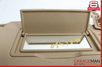 06-12 Mercedes X164 GL450 4MATIC Front Right Side Sun Visor Sunvisor Shade OEM