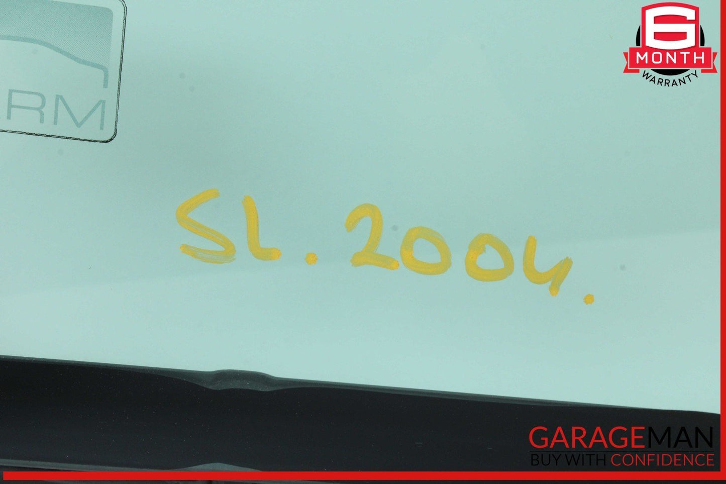 03-12 Mercedes R230 SL500 SL55 AMG Rear Left Side Quarter Window Glass OEM