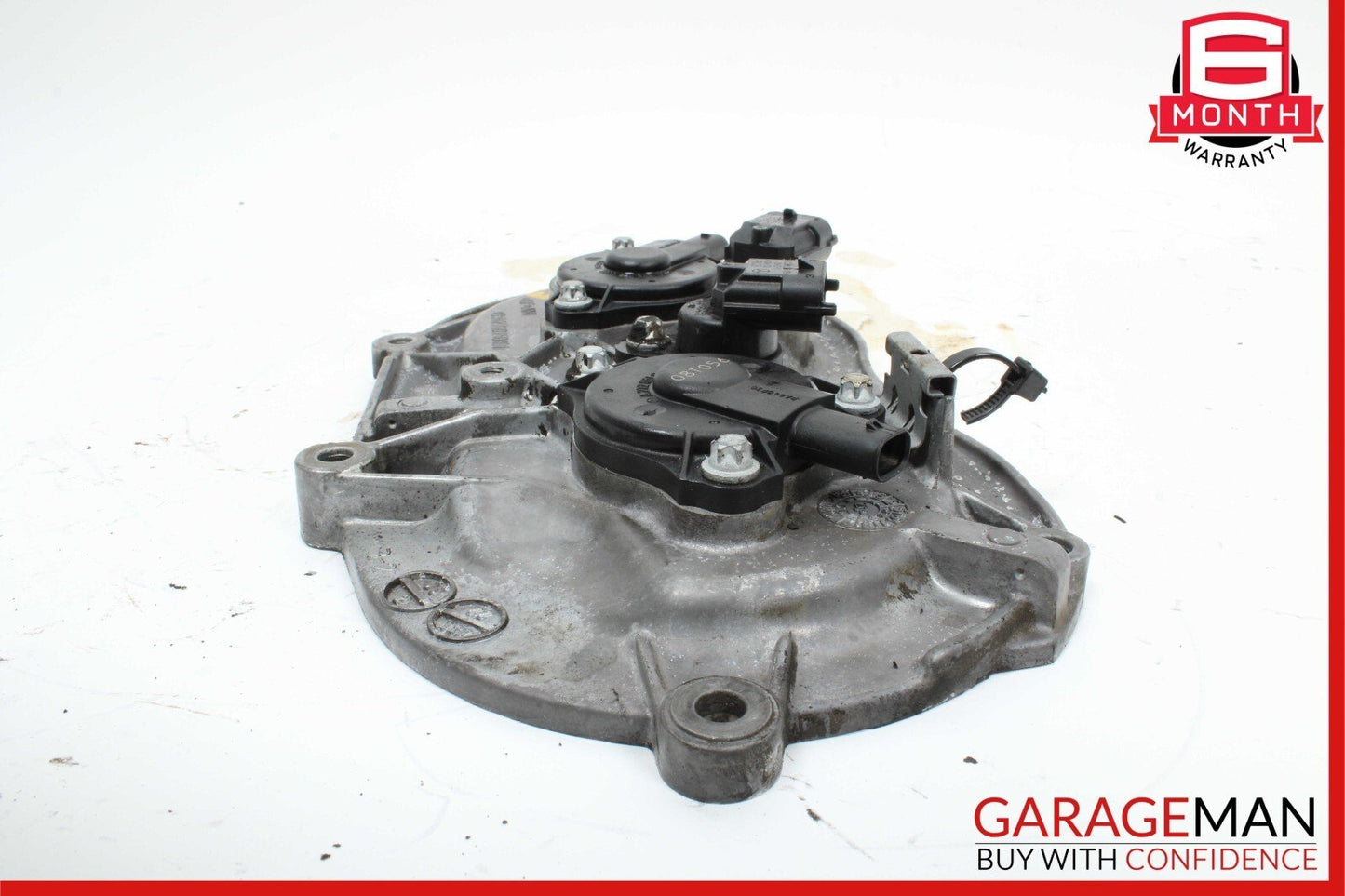 06-13 Mercedes W211 E350 S550 Front Right Engine Timing Chain Cover Plate OEM