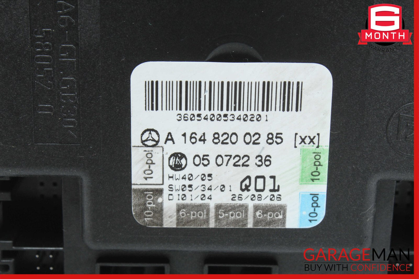 06-10 Mercedes X164 GL450 ML550 Front Right Passenger Door Control Module OEM