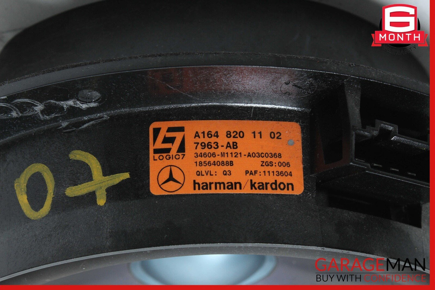 06-13 Mercedes W251 R350 4MATIC Rear Right or Left Door Audio Sound Speaker OEM