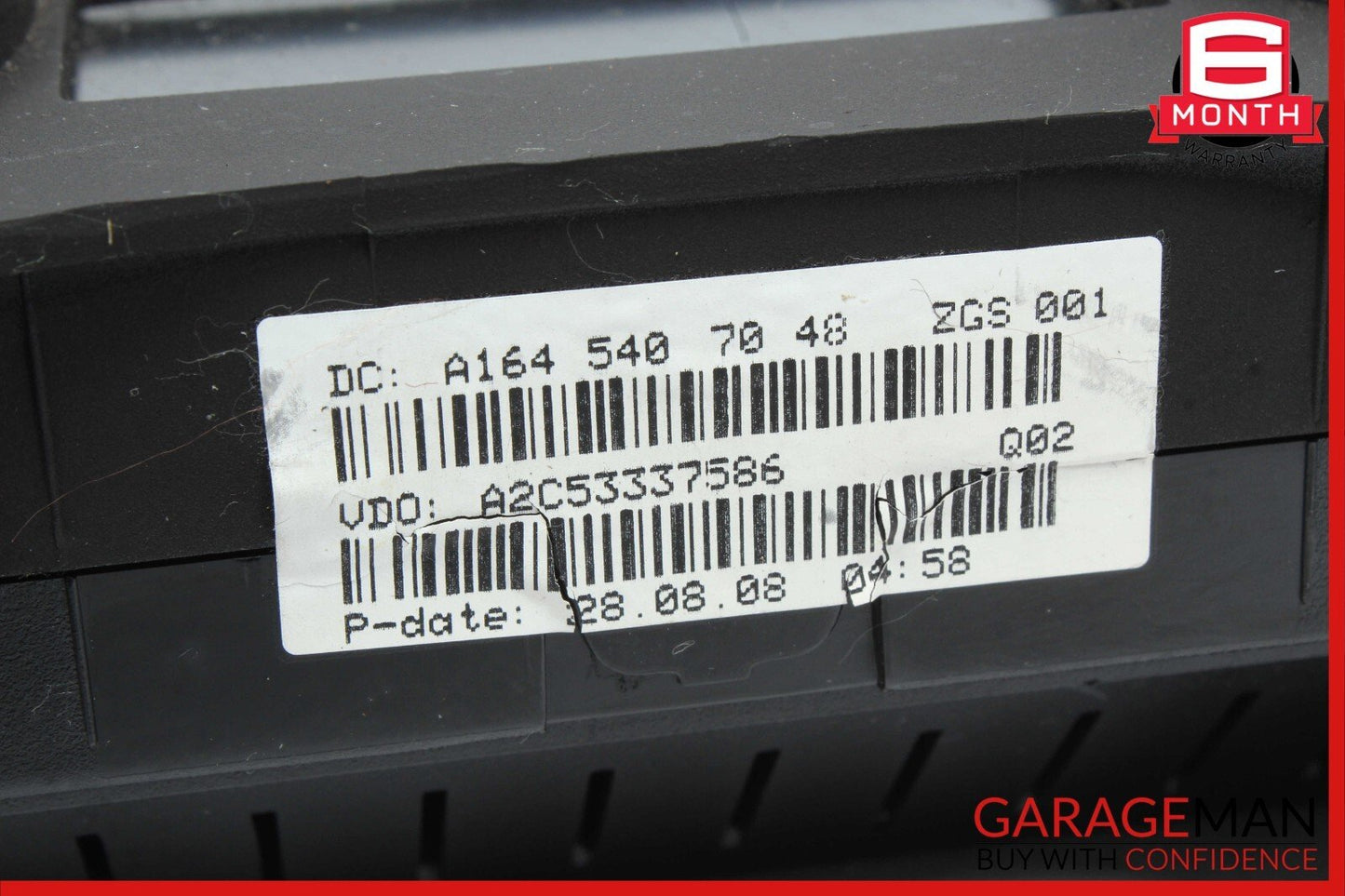 06-09 Mercedes X164 GL450 ML550 Gauge Odometer Instrument Speedometer Cluster
