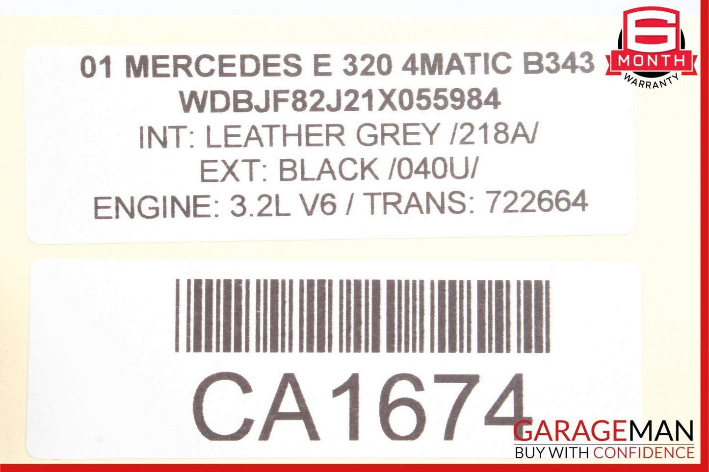98-03 Mercedes W210 E320 CLK430 Wiper Turn Signal Control Switch Arm