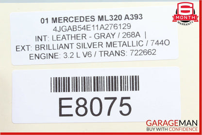 98-05 Mercedes W163 ML320 ML500 ML55 AMG Steering Wheel OEM