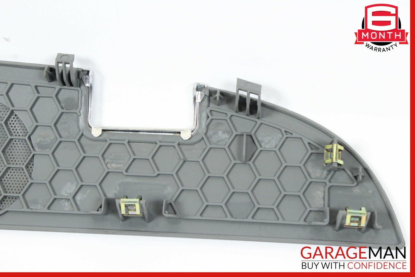03-12 Mercedes R230 SL500 SL550 Rear Deck Speaker Cover Trim Panel Grey OEM