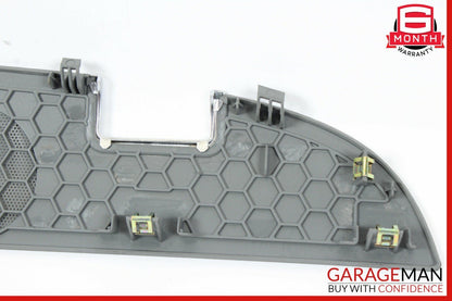 03-12 Mercedes R230 SL500 SL550 Rear Deck Speaker Cover Trim Panel Grey OEM