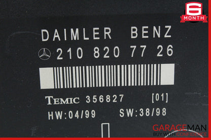 98-03 Mercedes W210 E320 Front Left Driver Side Door Computer Control Module OEM