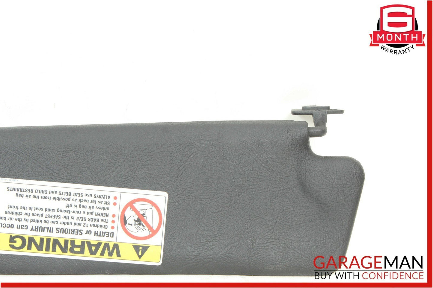 97-04 Mercedes R170 SLK320 Front Right Side Sunvisor Sun Visor Sunshade Black