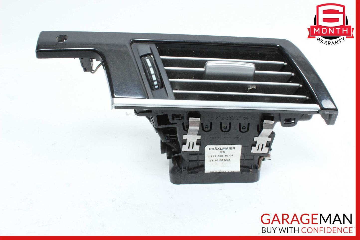 10-13 Mercedes W212 E350 E550 Dashboard Dash AC A/C Air Vent Left Trim OEM