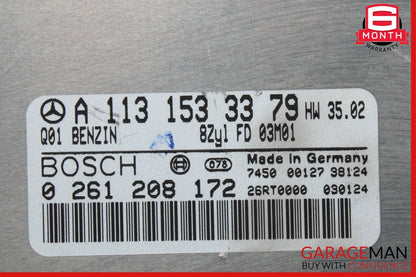 03-06 Mercedes W220 S430 S500 4Matic ECU ECM Engine Control Module Unit OEM